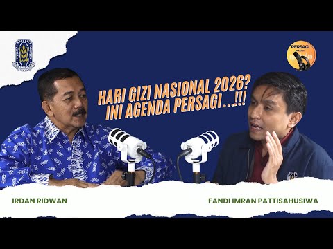Hari Gizi Nasional 2026?? Ini Agenda PERSAGI Kabupaten Jepara!!! | PERSAGI Kabupaten Jepara PODCAST Eps. 16